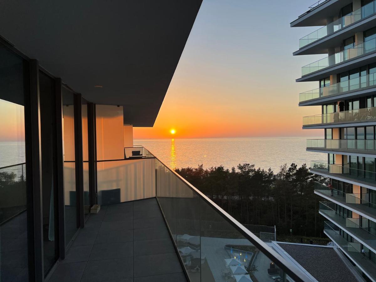Wave Resort & Spa Magic Apartaments With Sea View Мендзыздрое Экстерьер фото