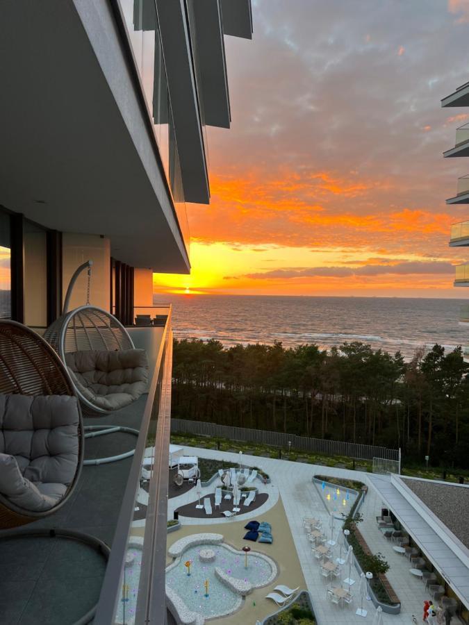 Wave Resort & Spa Magic Apartaments With Sea View Мендзыздрое Экстерьер фото